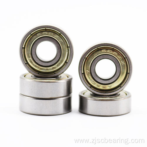 Carbon Steel Ball Motor Bearing Skate Bearing